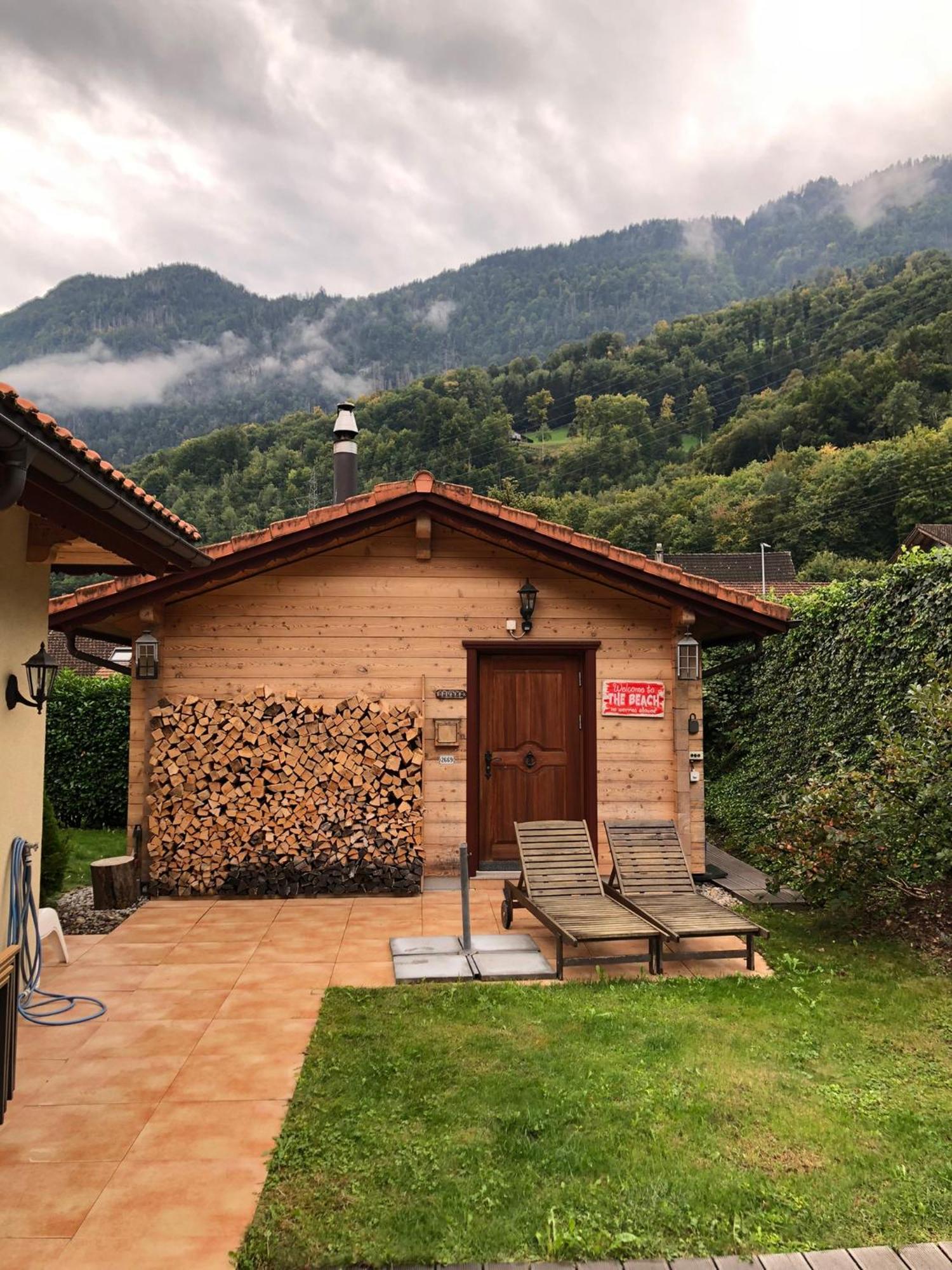 Doodle'S Amazing Chalet -Walensee - Flumserberg - Churfirsten - Heidiland - Pool - Sauna مولس المظهر الخارجي الصورة
