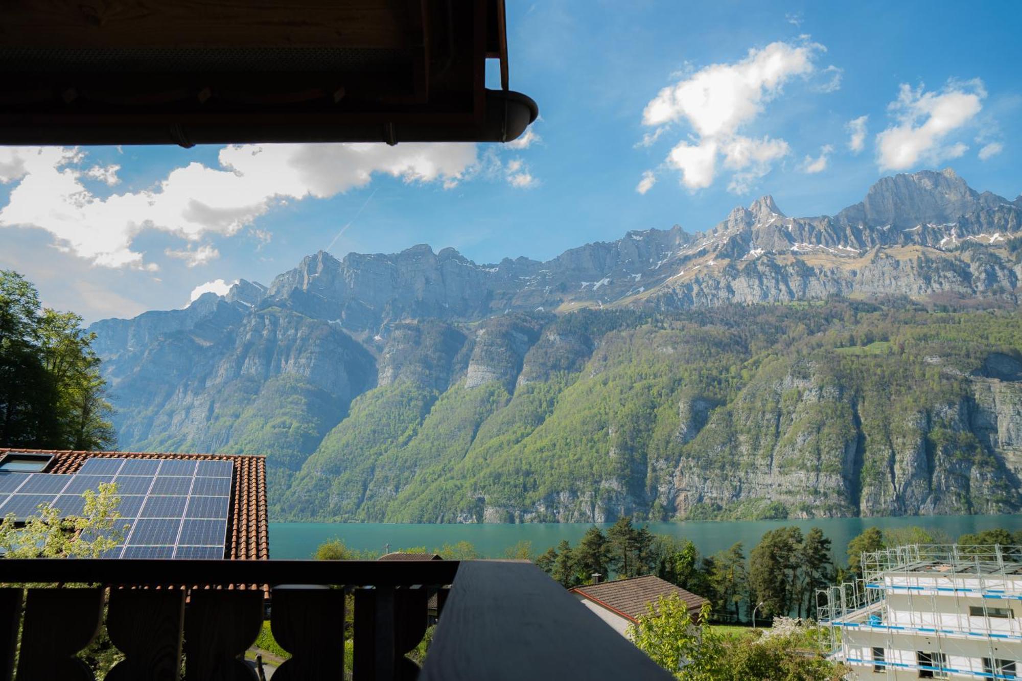 Doodle'S Amazing Chalet -Walensee - Flumserberg - Churfirsten - Heidiland - Pool - Sauna مولس المظهر الخارجي الصورة
