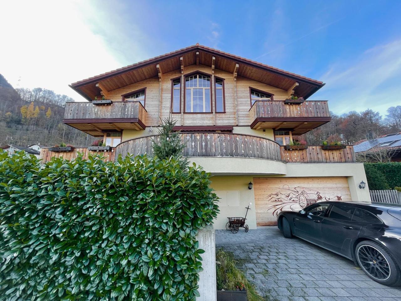 Doodle'S Amazing Chalet -Walensee - Flumserberg - Churfirsten - Heidiland - Pool - Sauna مولس المظهر الخارجي الصورة