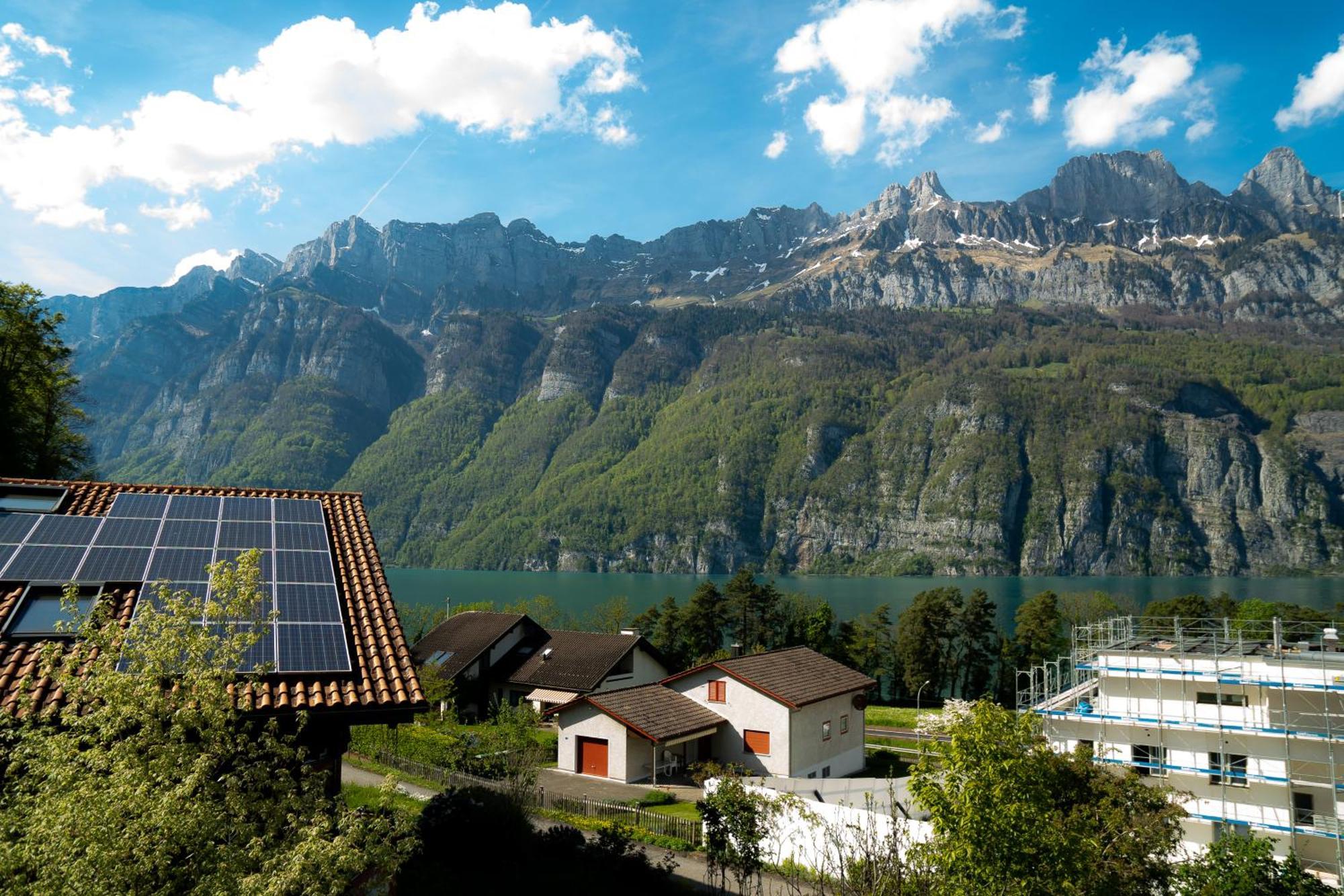 Doodle'S Amazing Chalet -Walensee - Flumserberg - Churfirsten - Heidiland - Pool - Sauna مولس المظهر الخارجي الصورة